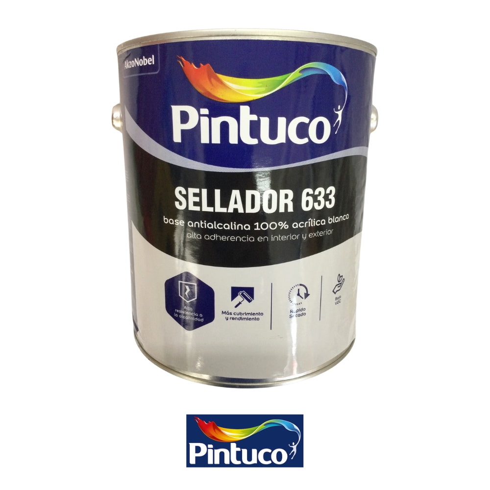 SELLADOR BLANCO 633 1 GL (3.785L) PINTUCO  10381501