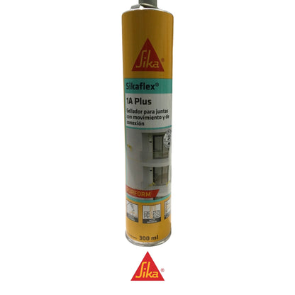 SELLADOR DE JUNTAS SIKAFLEX-1A PLUS PURFORM GRIS 300 ML