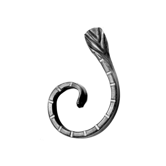 ESPIRAL DE HIERRO FORJADO 12X6X60X105mm - 64/G/4