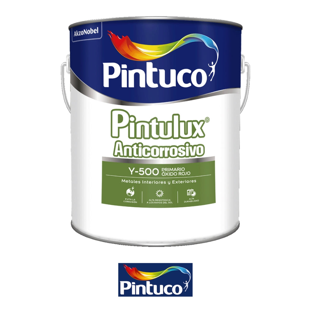 BASE ANTICORROSIVA OXIDO ROJO Y-500 GL PINTUCO