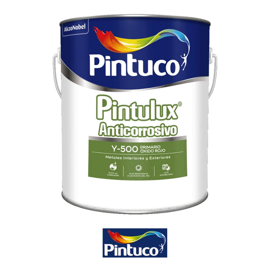 BASE ANTICORROSIVA OXIDO ROJO Y-500 GL PINTUCO
