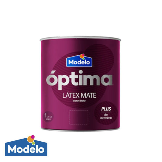 PINTURA LATEX SATIN OPTIMA DEEP 1/4 13000-1182-04 MODELO