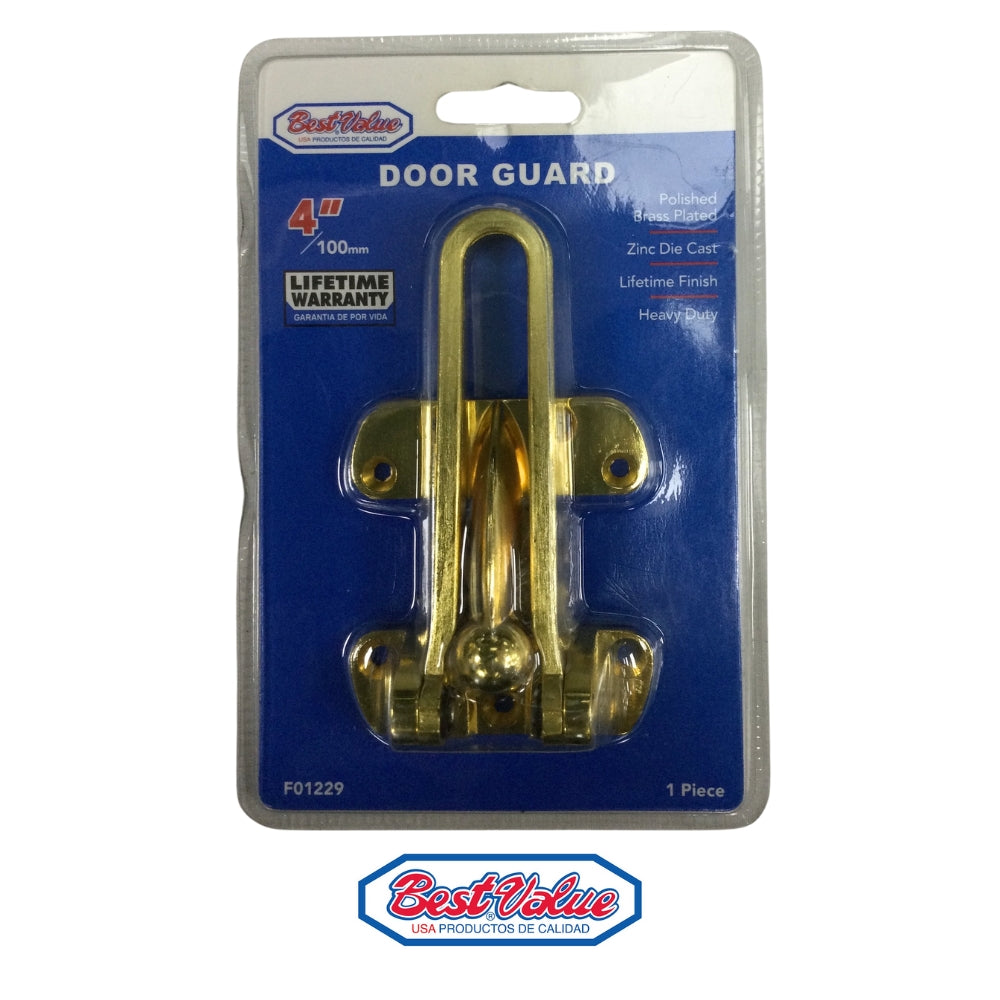 BROCHE DE SEGURIDAD P/PUERTA DORADO BV