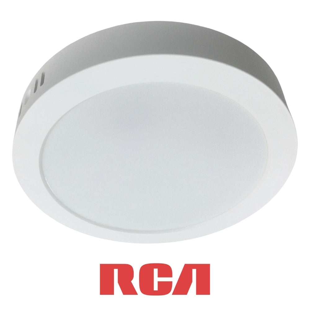 PANEL LED REDONDO SOBREPONER 18W 1440LM 3000K/4000K/6500K 85-277V 226*36MM RCA (RLCRLN18W)