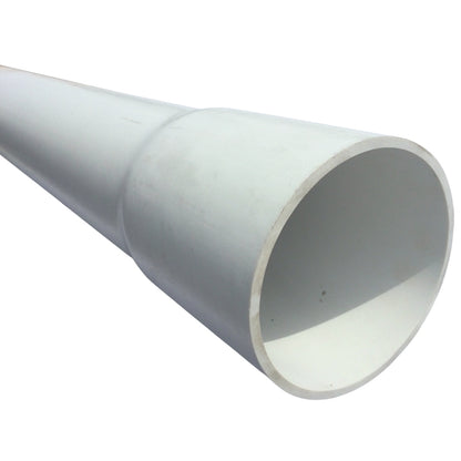 TUBO PVC P/AGUA 100MM-4 IN X 20' SDR26 C/C