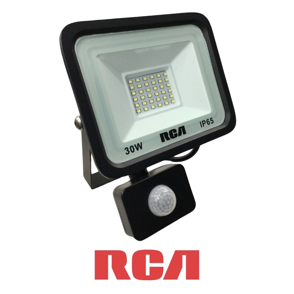 LAMPARA DE SEGURIDAD CON SENSOR DE MOVIMIENTO 30W 6500K 85-277V (RLFLD30W-S ) RCA