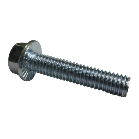 PERNO CABEZA BRIDA HEXAGONAL DENTADA GRADO 5 3/8 PULGADAS-16 x 1-3/4 PULGADAS ROSCA ESTANDAR