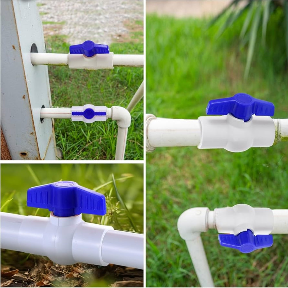 LLAVE DE PASO PVC LISA FOSET PULGADAS 1/2 PULGADAS