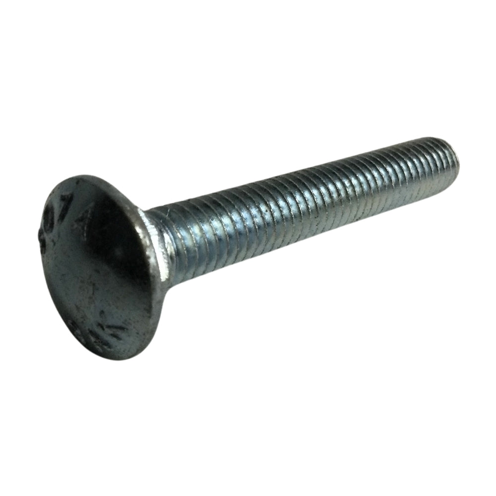 PERNO DE CARRUAJE ZINCADO ACERO GRADO 2 3/8 PULGADAS-16 x 2-1/2 PULGADAS ROSCA ESTANDAR