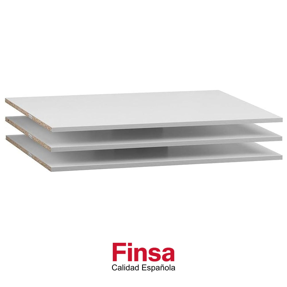 SET 3 ESTANTES P/COLUMNA MAX 362 x 500 BLANCO POLAR RH