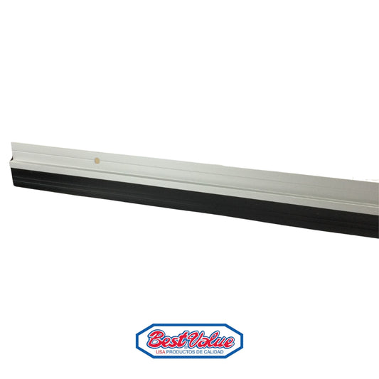 BURLETE PARA PUERTA 36-910 MM COLOR ALUMINIO