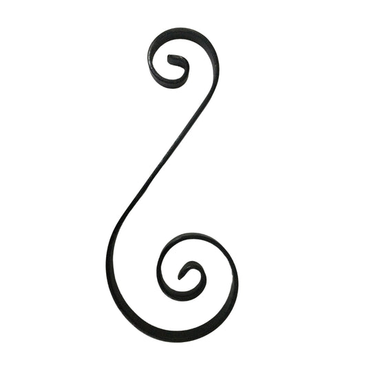 ESPIRAL DE HIERRO FORJADO  16X4X120X290mm - 74/15