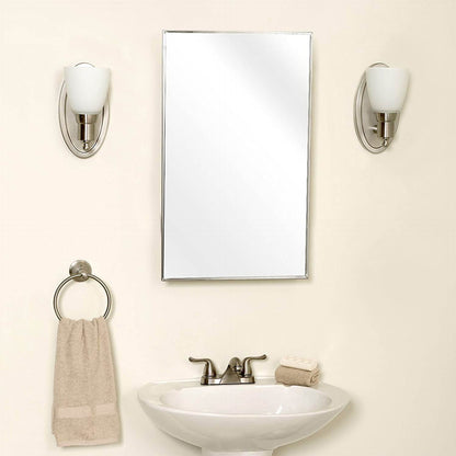 BOTIQUIN DE BAÑO 406.4 MM - 16 PULGADAS CON ESPEJO ZENITH 105