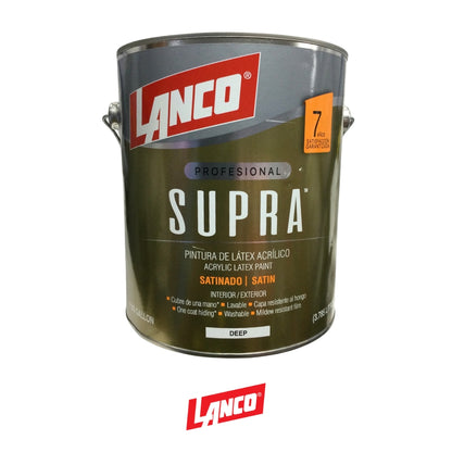 PINTURA BASE PARED SUPRA SATIN DEEP GL VA3683-4 LANCO
