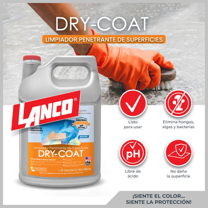 LIMPIADOR PENETRANTE DE SUPERFICIES DRY COAT GL DC2789-4 LANCO