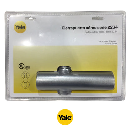 CIERRA PUERTA  176 LIBRAS 180 GRADOS DOS AJUSTES YALE