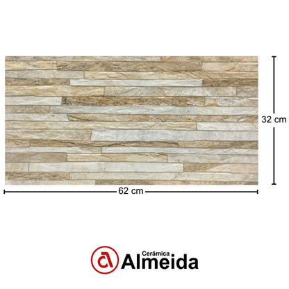 REVESTIMIENTO CERAMICO ALMEIDA 32HDA13 32x62CM 1.95M2/CAJA