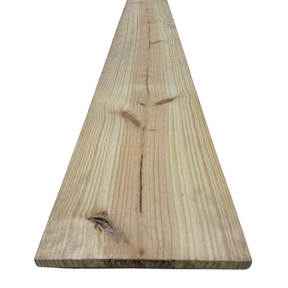 MADERA DE PINO CEPILLADA 1 PULGADA X 12 PULGADAS X 12 PIES