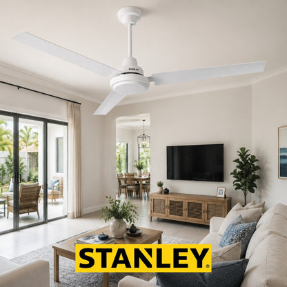 VENTILADOR DE TECHO DE 56 PULGADAS BLANCO STANLEY