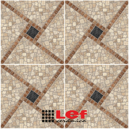 PISO CERAMICO LEF LF44101 TRENTO44X44CM 2.50M2/CAJA