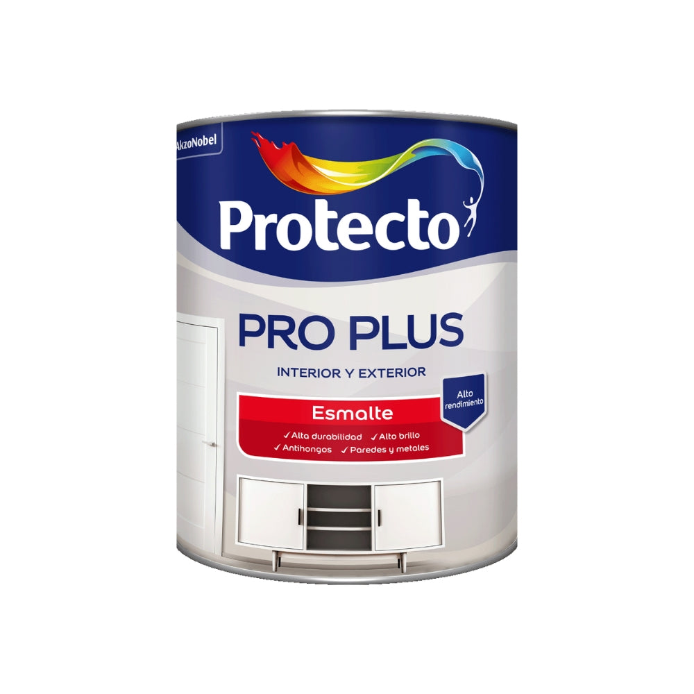 PINTURA PRO PLUS ESMALTE BASE ACCENT 1/4 GL PINTUCO