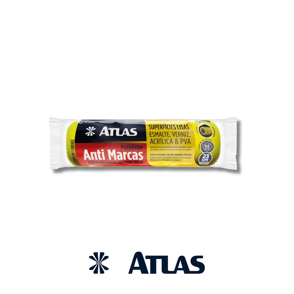 MOTA PARA RODILLO DE ESPONJA REDONDEADA FOAM 9 PULGADAS POLYESTER ATLAS