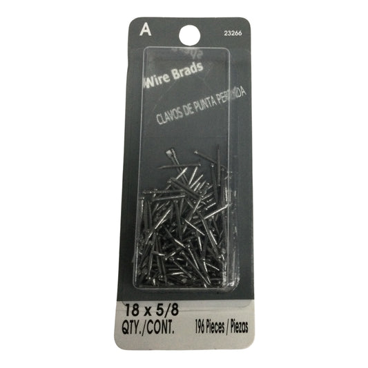 CLAVO DE ALAMBRE SIN CABEZA 18GA x 5/8 PULGADAS