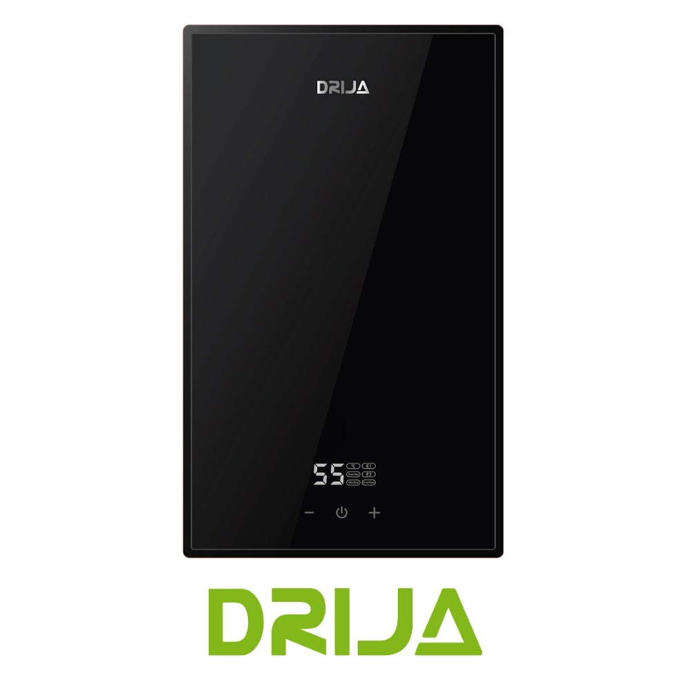 CALENTADOR DE AGUA ELECTRICO DRIJA, 13.5L, 220V, 9KW, PANEL DIGITAL, TARJETA ELECTRONICA INVERTER