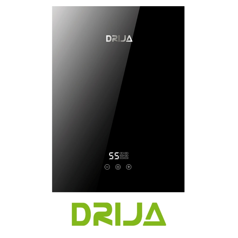 CALENTADOR DE AGUA ELECTRICO DRIJA, 21.5L, 220V, 14KW, PANEL DIGITAL, TARJETA ELECTRONICA INVERTER