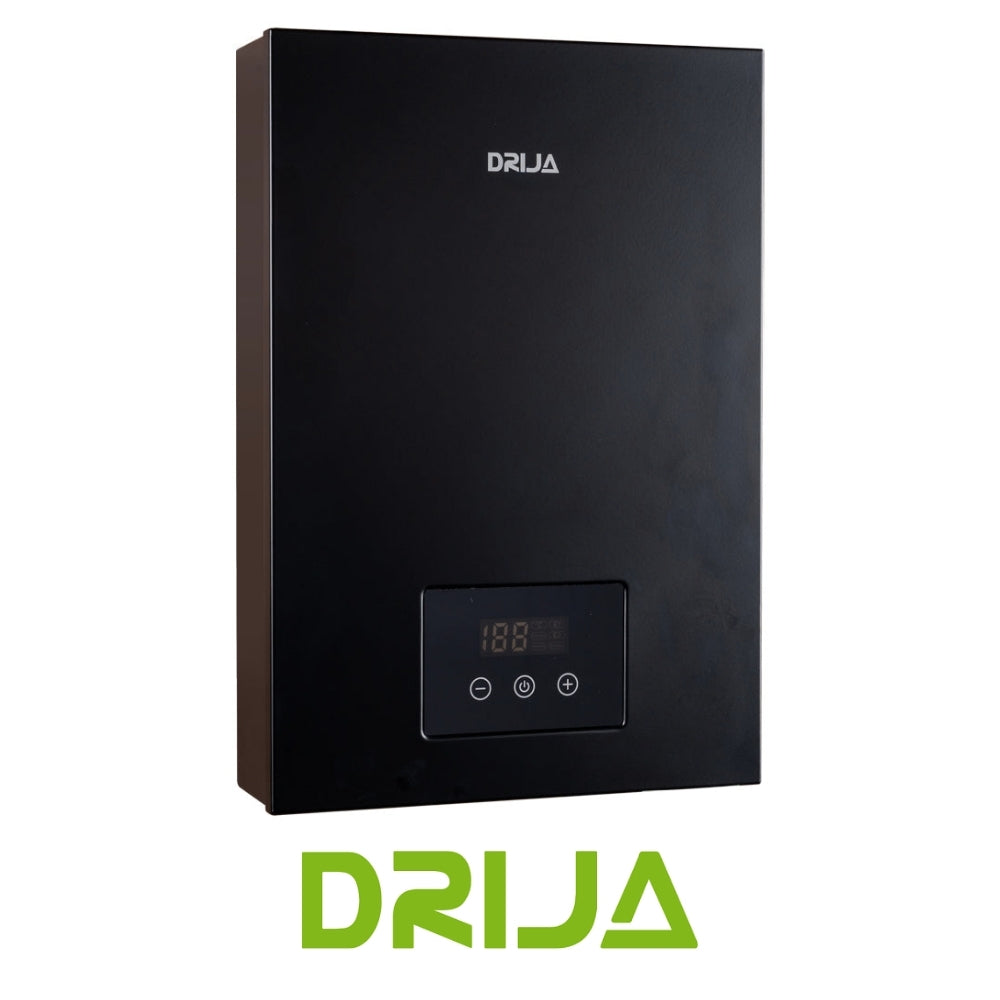 CALENTADOR DE AGUA ELECTRICO DRIJA, 21.5L, 220V, 14KW, PANEL DIGITAL, TARJETA ELECTRONICA INVERTER