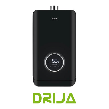 CALENTADOR DE AGUA A GAS DRIJA, 21 L, PANTALLA LED TACTIL, COLOR BLACK, CLT21 LBLACK