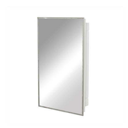 BOTIQUIN DE BAÑO 406.4 MM - 16 PULGADAS CON ESPEJO ZENITH 105