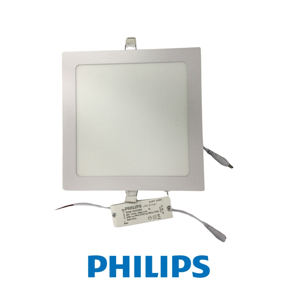 LAMPARA LED EMPOTRABLE (DOWNLIGHT LED) 18W 8 PULGADAS 6500K 100-240V PHILLIPS