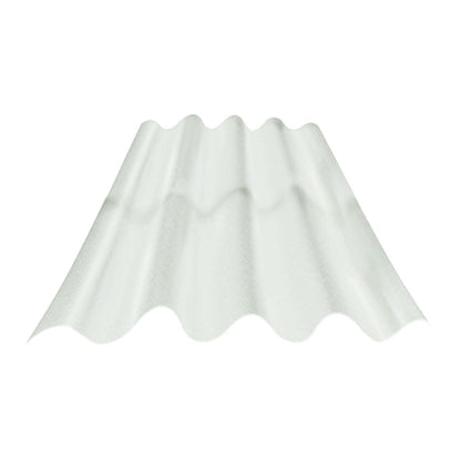 LAMINA DE POLICARBONATO TRANSPARENTE PARA TECHO CORRUGACION TIPO PANALIT  1.02M X 2.44M (40 PULGADAS X  8 PIES) PALRAM