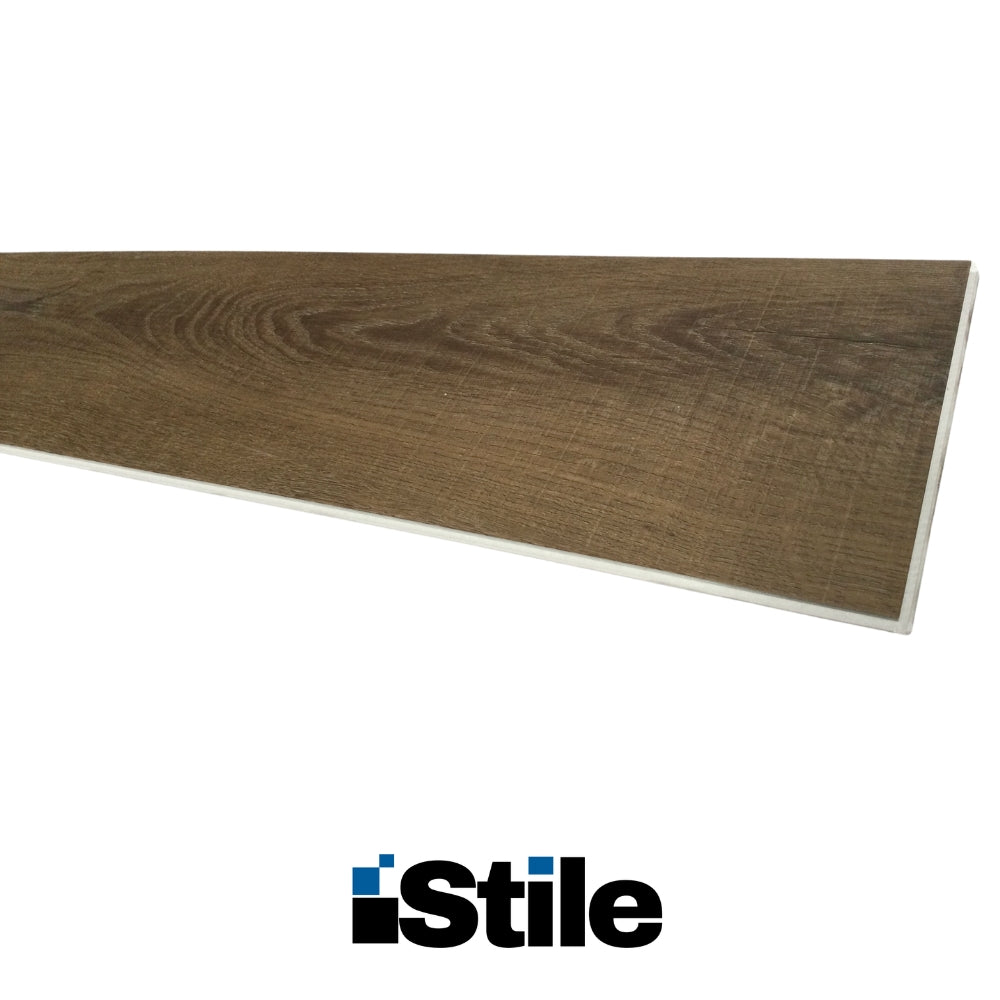PISO LAMINADO PVC-SPC NOGAL AMERICANO 18CM*122CM*4.0MM (2.1960 M2 X CAJA) SPC-HYW-73061