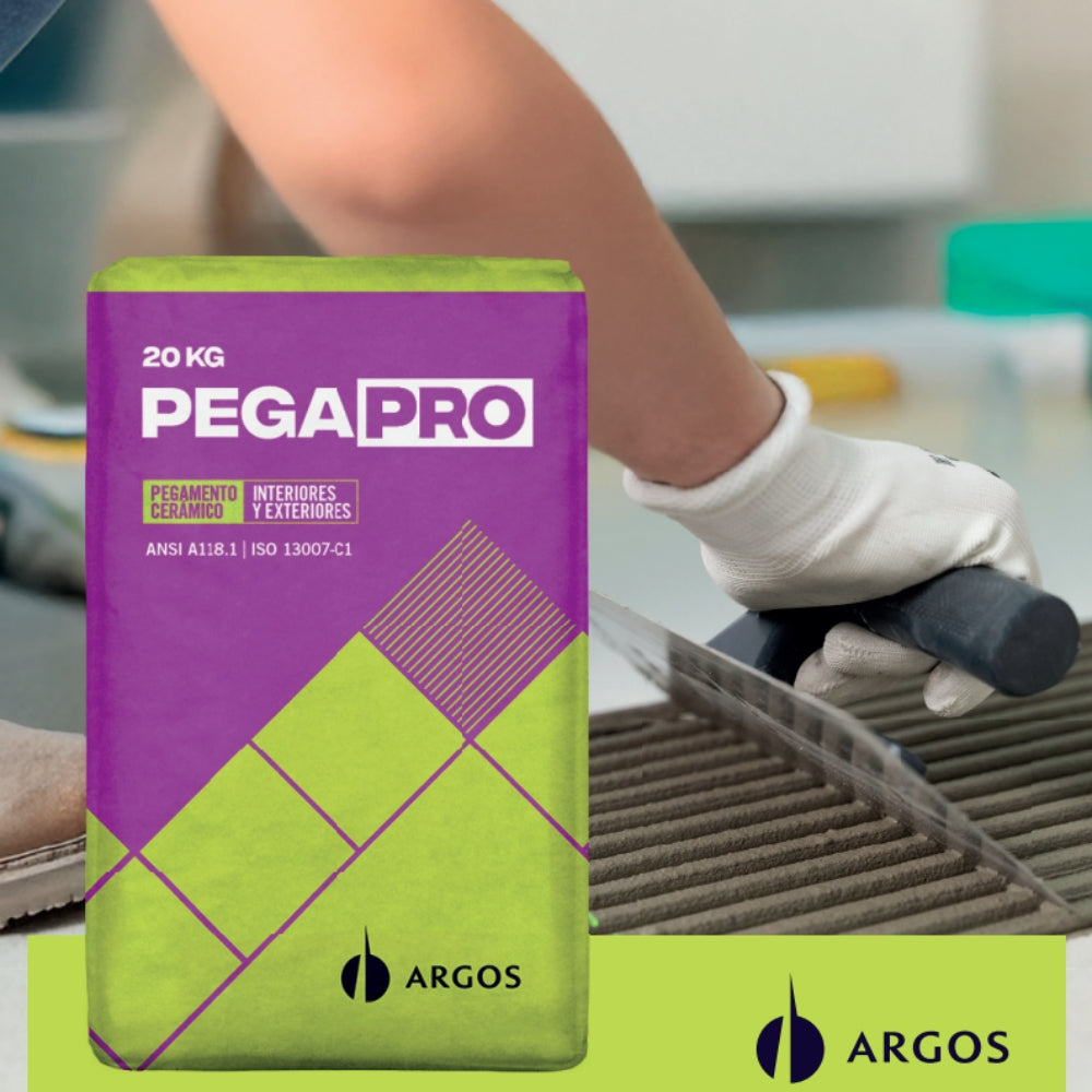 PEGAPRO PEGAMENTO CERAMICO ARGOS 20 KG