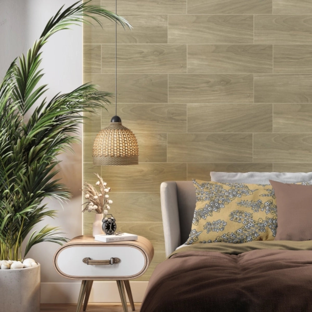 PISO DE CERAMICA TIPO MADERA IDEALLE DAYTON CLASSIC 20X60 CM 1.70M2 CAJA 29304