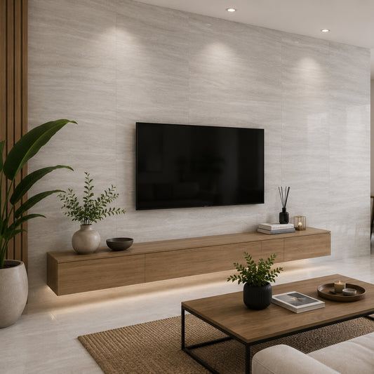 REVESTIMIENTO CERAMICO REALCE 32144 TRAVERTINO LINE CINZA 32x56CM 2.00M2/CAJA
