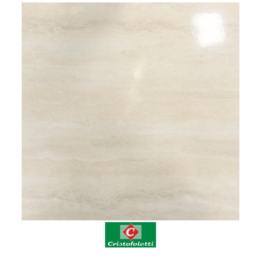 PISO CERAMICO CRISTOFOLETTI 56013 TRAVERTINO BEGE 56x56CM 2.20M2/CAJA