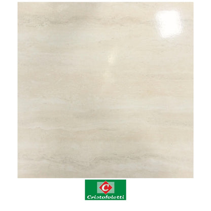 PISO CERAMICO CRISTOFOLETTI 56013 TRAVERTINO BEGE 56x56CM 2.20M2/CAJA