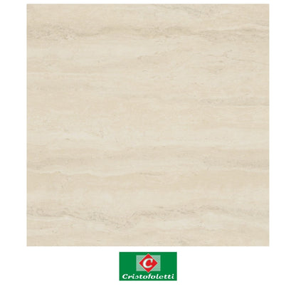 PISO CERAMICO CRISTOFOLETTI 56013 TRAVERTINO BEGE 56x56CM 2.20M2/CAJA