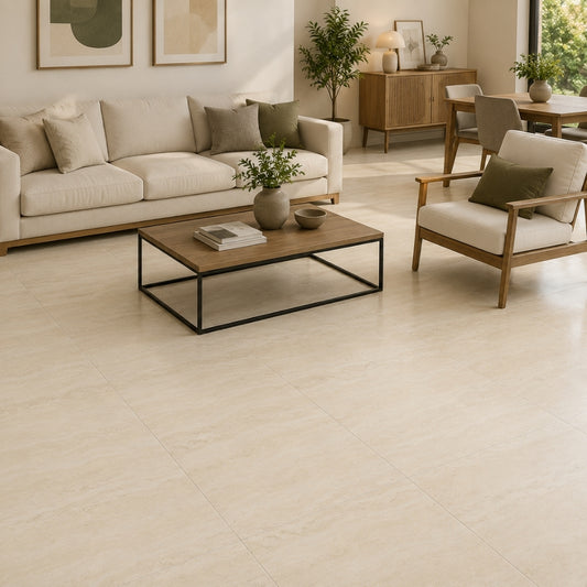PISO CERAMICO CRISTOFOLETTI 56013 TRAVERTINO BEGE 56x56CM 2.20M2/CAJA