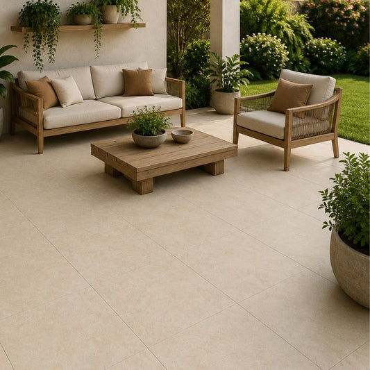 PISO CERAMICO CRISTOFOLETTI 45351 CONCRET BEGE 45x45CM 2.25M2/CAJA