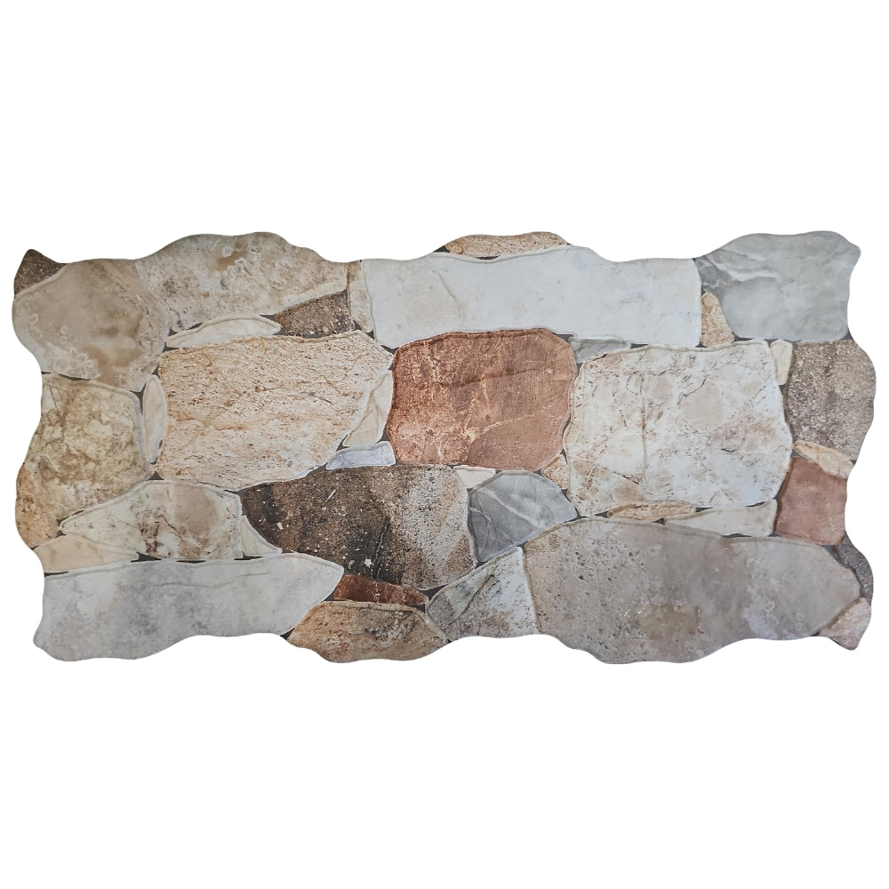 REVESTIMIENTO CERAMICO LITTLE  RIBASSOS PETRA CREMA MATE 34X50CM 1,75M2/CAJA