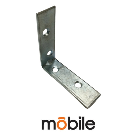 ESCUADRA 3 PULGADAS X 3 PULGADAS X 0.9 PULGADAS X 2.3MM ACERO ZINCADO