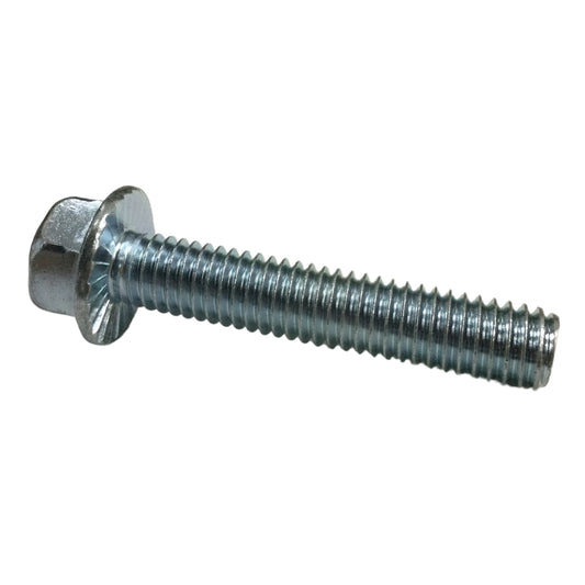 PERNO CABEZA BRIDA HEXAGONAL DENTADA GRADO 5 3/8 PULGADAS-16 x 2 PULGADAS ROSCA ESTANDAR