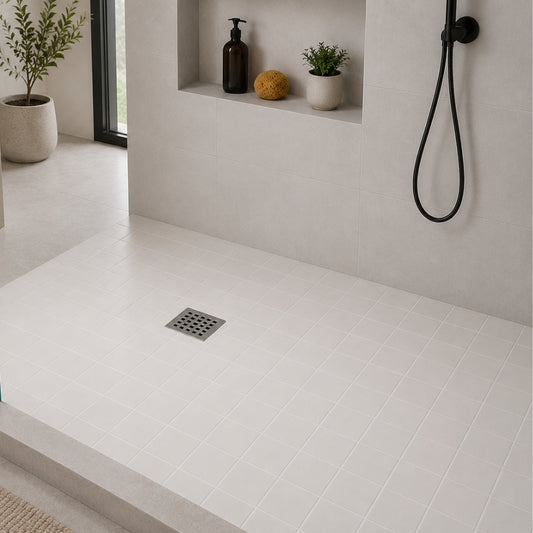PISO P/DUCHA FZ WP 2007 BLANCO 20X20 1.00 M2/CJA