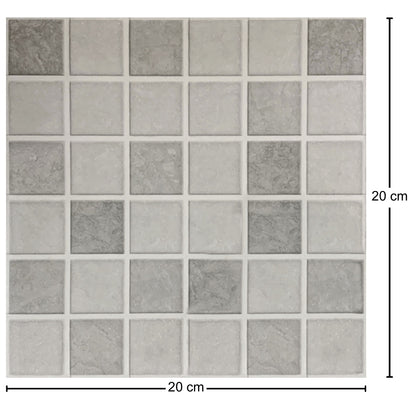 PISO PARA DUCHA CRETA GRIS 20X20 1.00 M2/CJA