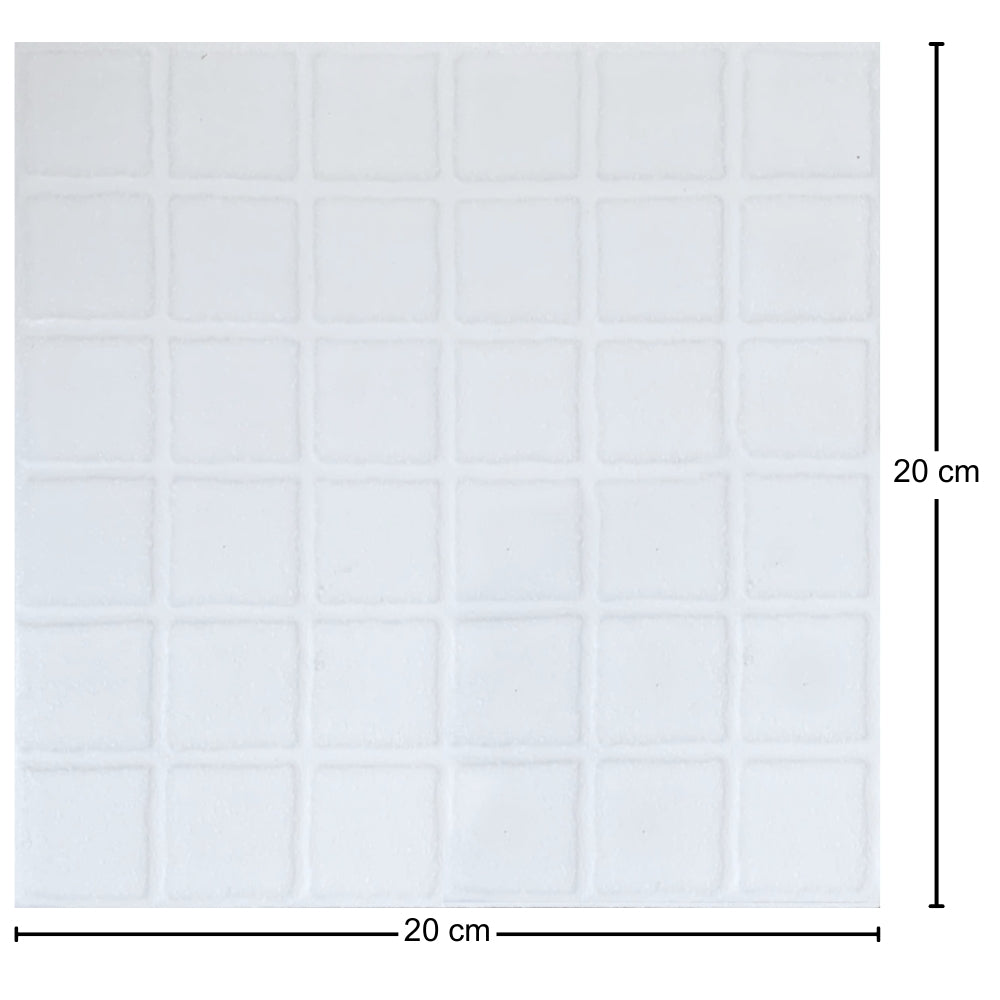 PISO P/DUCHA FZ WP MOSAICO BLANCO 2151 20X20 1.00 M2/CJA