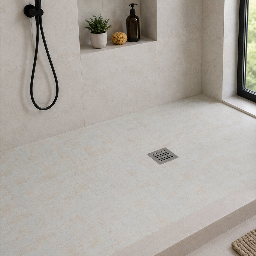 PISO P/DUCHA CIMA ARES BEIGE 20X20 1.00 M2/CJA